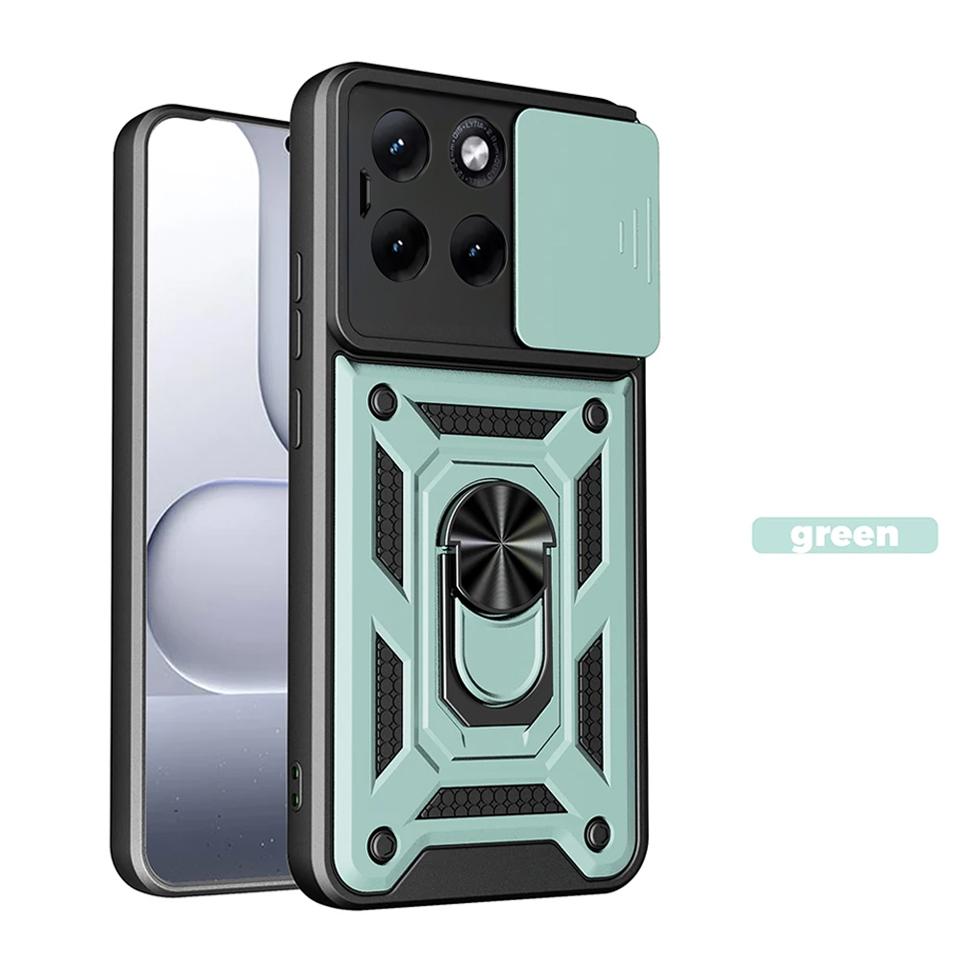 Magnetic Funda for Motorola Moto Edge 70 60 Fusion 60 Pro Phone Case Slide Camera Lens Ring Stand Holder Shockproof Cover Capa