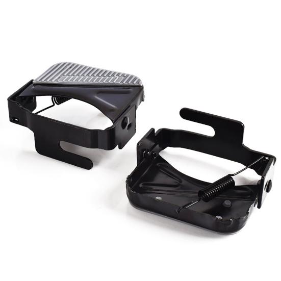 

1 Pair Useful Anti-skid Lightweight Bike Foot Pedal Rear Seat Child Safety for Scooter