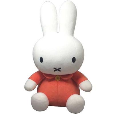 Dick Bruna Miffy Standard Plüschtier L, Gesamtlänge 52 cm, Orange