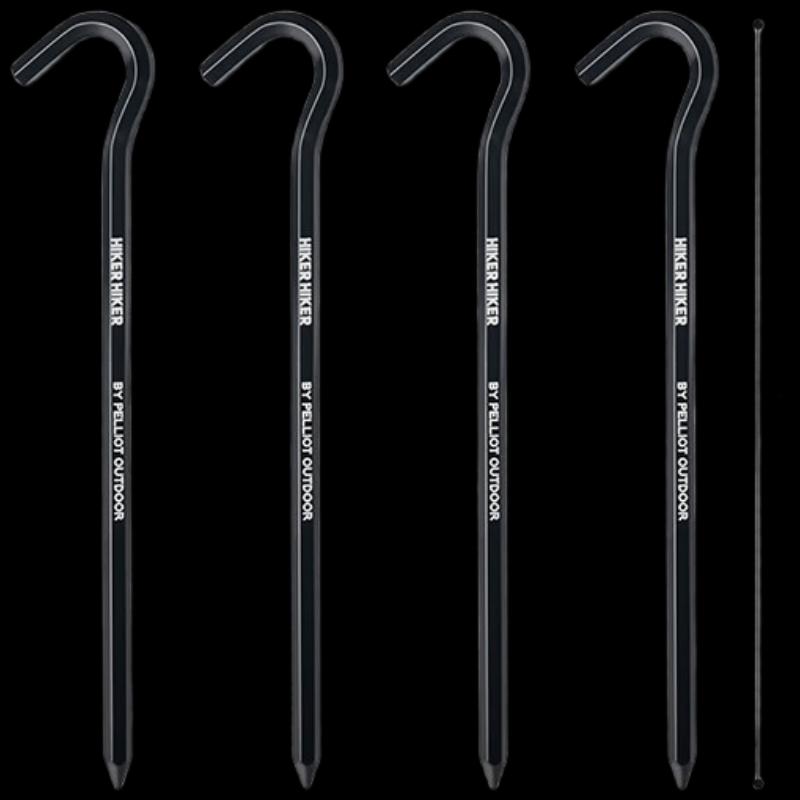 Pelliot HIKER Ultralight Aluminum Tent Stakes (4-Pack)
