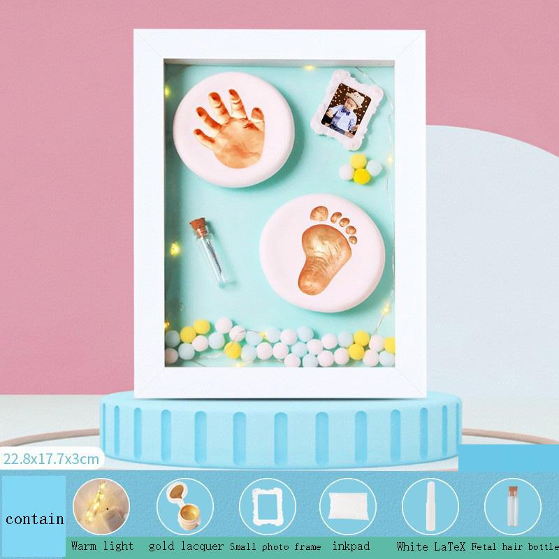 Baby Hand, Foot, Mud, Hand Footprint Souvenir, Newborn Baby, Full Moon, Hundred Days, First Year Gift