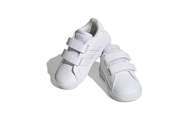 Adidas Neo GRAND COURT Low top Skateboard Shoes White Infant And Toddler FZ6164