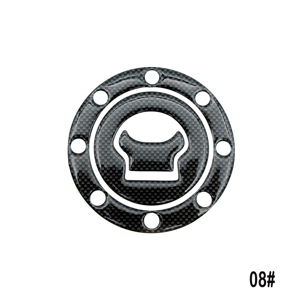 

1 шт., углеродное волокно, топливный газ, масляная крышка, накладка на бак, защитная наклейка для мотоцикла, универсальная для Honda Suzuki Kawasaki Yamaha