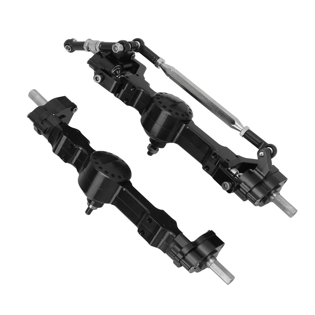 Metal Front Rear Axle Aluminium Alloy High Strength Accurate Stable Front Rear Bridge Axle for MN MN98 D90 1Celsius12