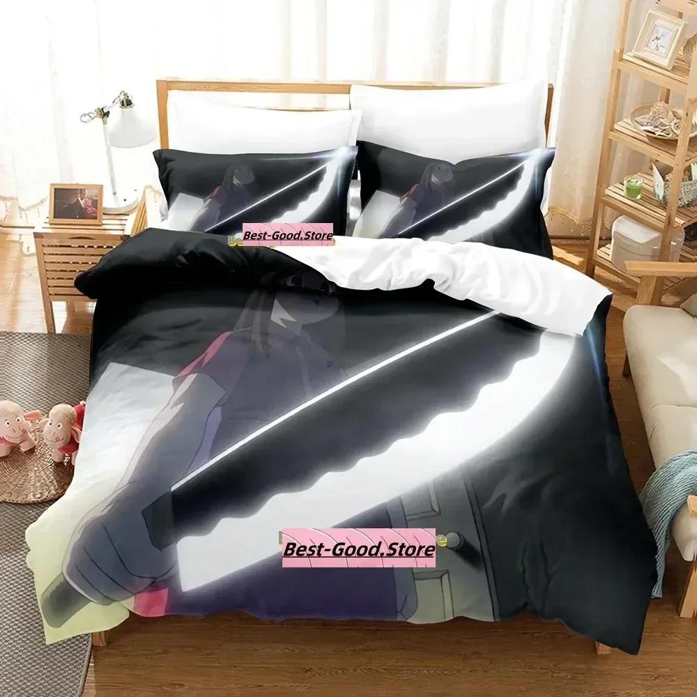 Azumanga Daioh Bedding Set Single Twin Printed Bed Set With Pillowcase Bed Duvet Cover Soft Single Double Queen Super King Size