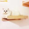 Home Cat Climbing Frame Wooden Wall Mounted Cat Wall Tree Resting Frame Living Room Pet Plaything Nest Small Animal Products