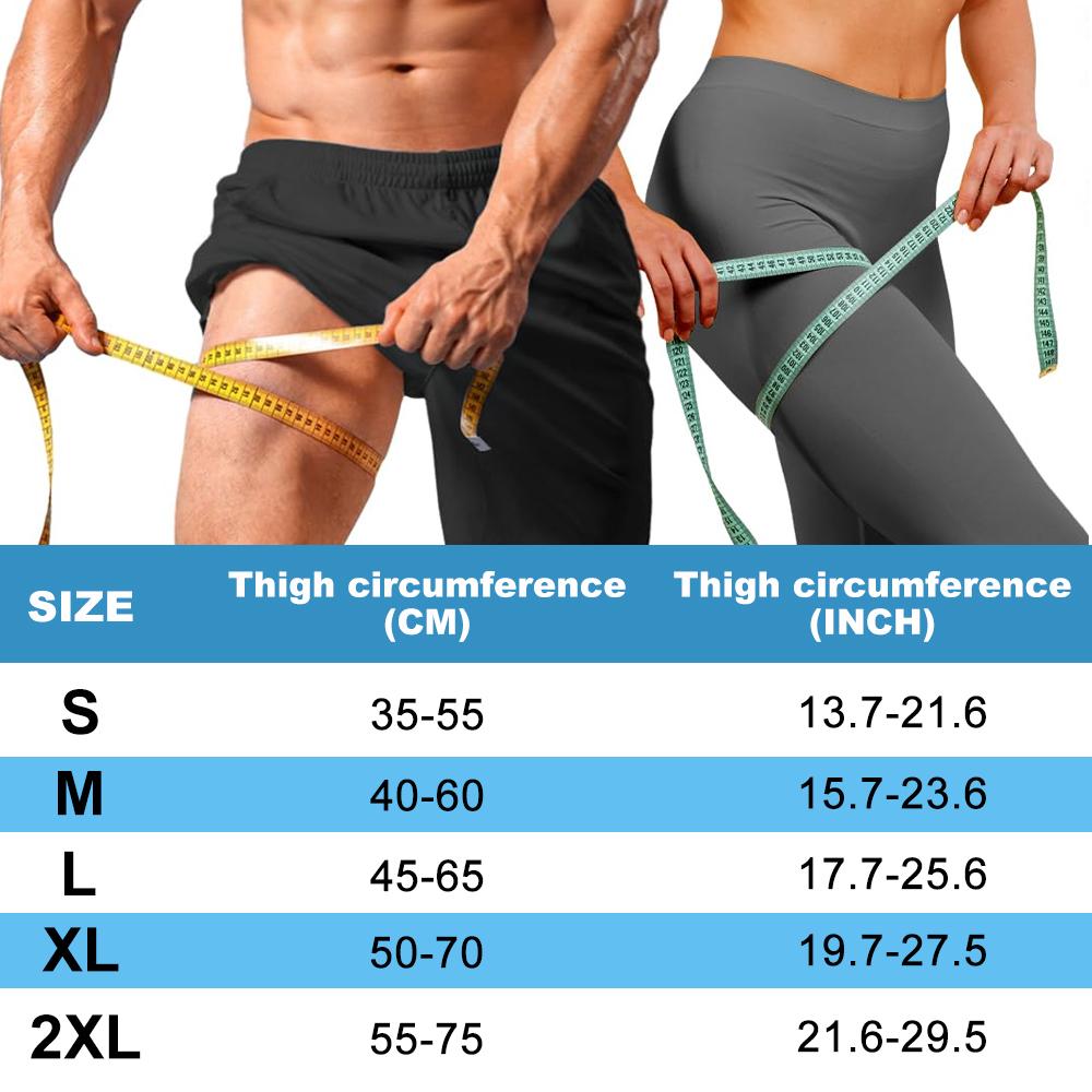 Durable And Safe 1Pair Thigh Trainer Shapewear Tummy Control Body Shaper Leg Cincher For Women Leg Band Wrap - Thigh Compression Sleeve