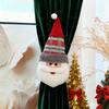 Yousheng Świąteczna Klamra do Zasłon 3D Mikołaj Bałwan Renifer Lalka Kreskówkowa Zapięcie do Zasłon do Salonu Domu Hotelu Dekoracja Okna