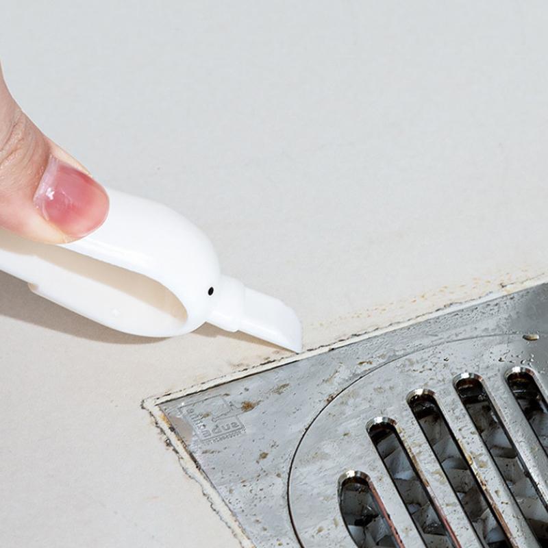 Nástroje na čištění kuchyňského dřezu Nástěnný klip na odpadky Pinzeta Nástroj na čištění vlasů Roztomilá kachnička Klipy na vlasy do koupelnového dřezu