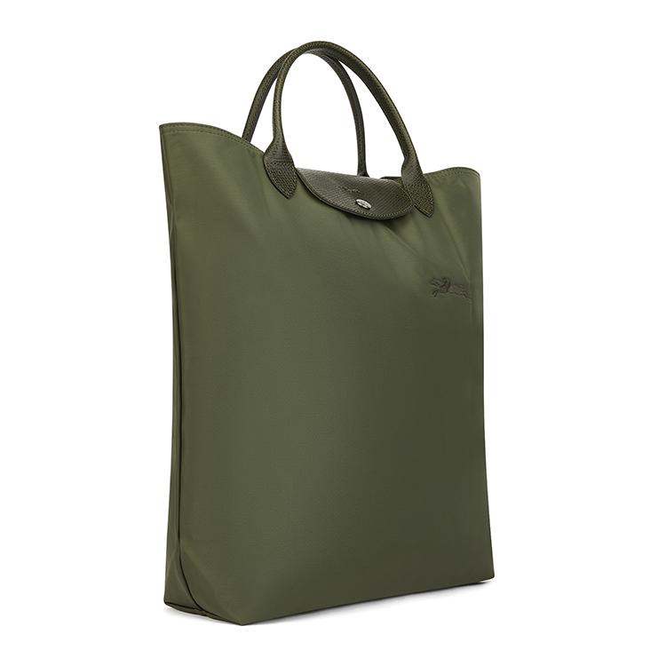 Longchamp Bolso Tote con Solapa Bordada con Logo Pliage Green para Mujer Bosque-Verde 10168919479