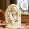 Angel Tower Shape Silicone Candle Molds Easy Demod Temperature Resistant For Making Candle Soap Wedding Decoration