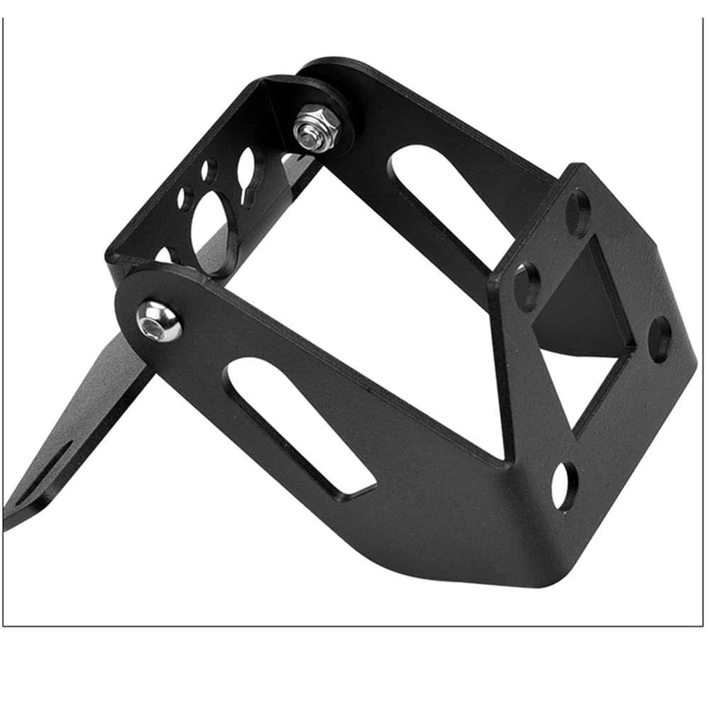 LEDISHUN Black Fender Eliminator Kit with License Plate Holder for Kawasaki Ninja 400 Z400 (2018-2023) and Ninja 250 Z250 (2019-2023)