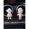 New Car Gift Car Perfume Fragrance Cute Cartoon Air Vent Decoration Car Aroma Diffuser Stone Car Interior Ornament Fragrance