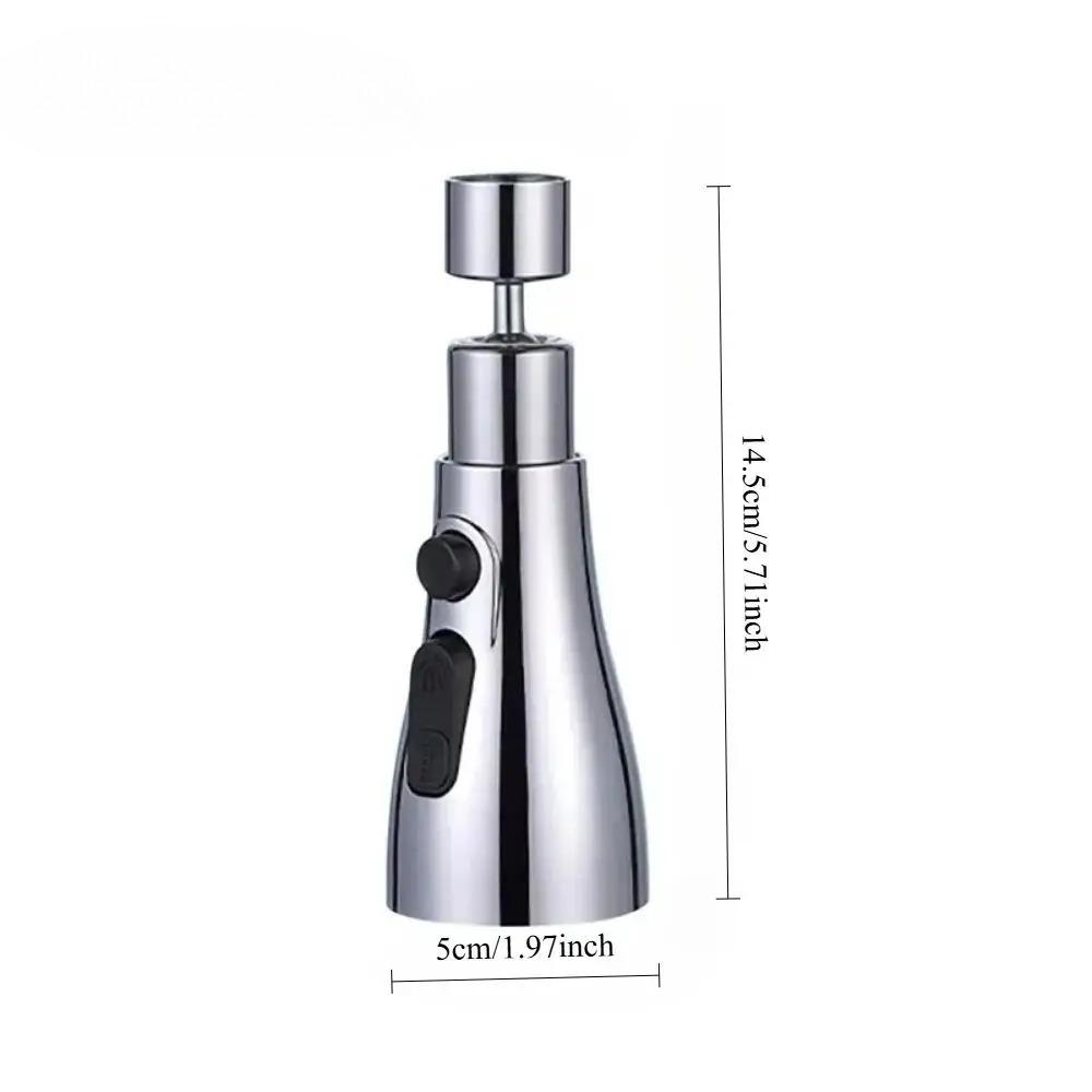 1pc Flexible Kitchen Faucet Sink Mixer Tap Sprayer Head Filtered Water Tap Replaceable Water Tap