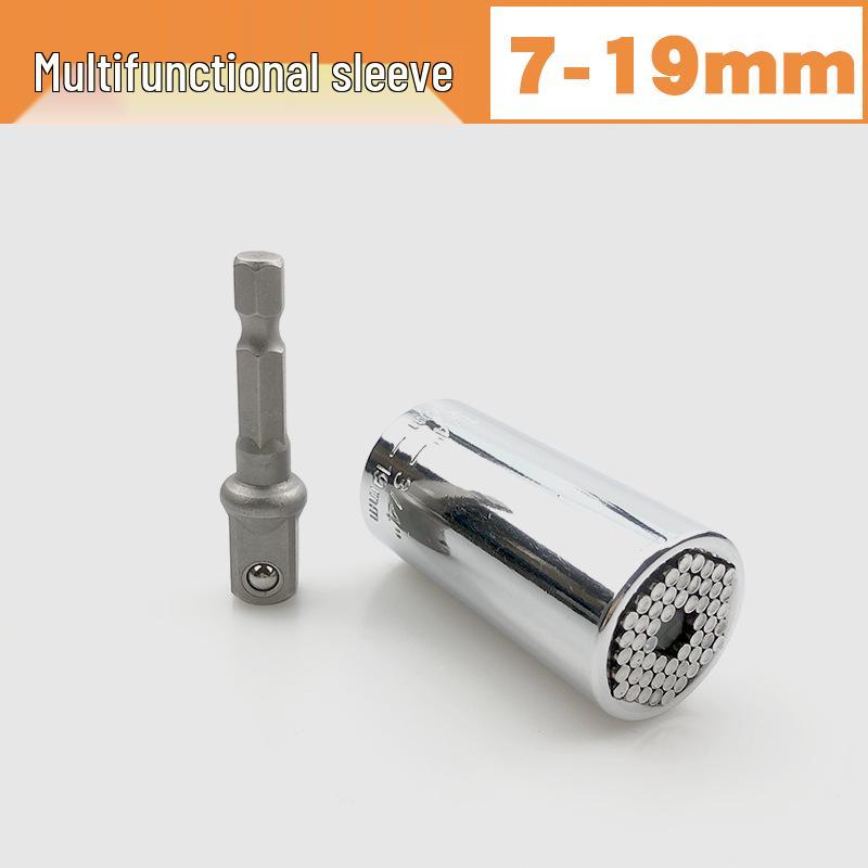 Multi-functional Rechargeable Electric Drill & Screwdriver Set with Universal Flexible Shaft and Extension Rod