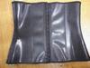 Cross9 Dames Glanzend Latex Korset Body Shaper met Botten Gesp en Buikcontrole