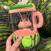 Cute Mixed Fruit Keychain Doll Keyring Watermelon Banana