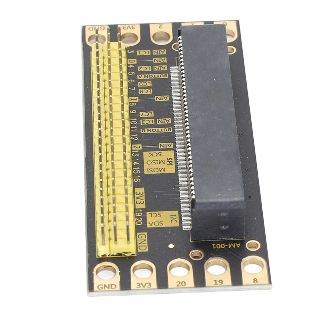 AM 001 Expansion Board IO SPI Interfaces Plug and Play Expansion Board for Micro Bit DC3.3V