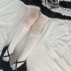 1 Pair Lace Ruffle Style Socks Long Socks Girls Breathable Cute Lolitas Socks Sexy Cotton Womens Autumn Thin Calf Socks