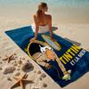 Asciugamano da spiaggia proof con un motivo de Le Avventure di Tintin2 - morbido, assorbente, ad asciugatura rapida, lavabile in lavatrice - perfetto per nuotare, campeggio, balneazione