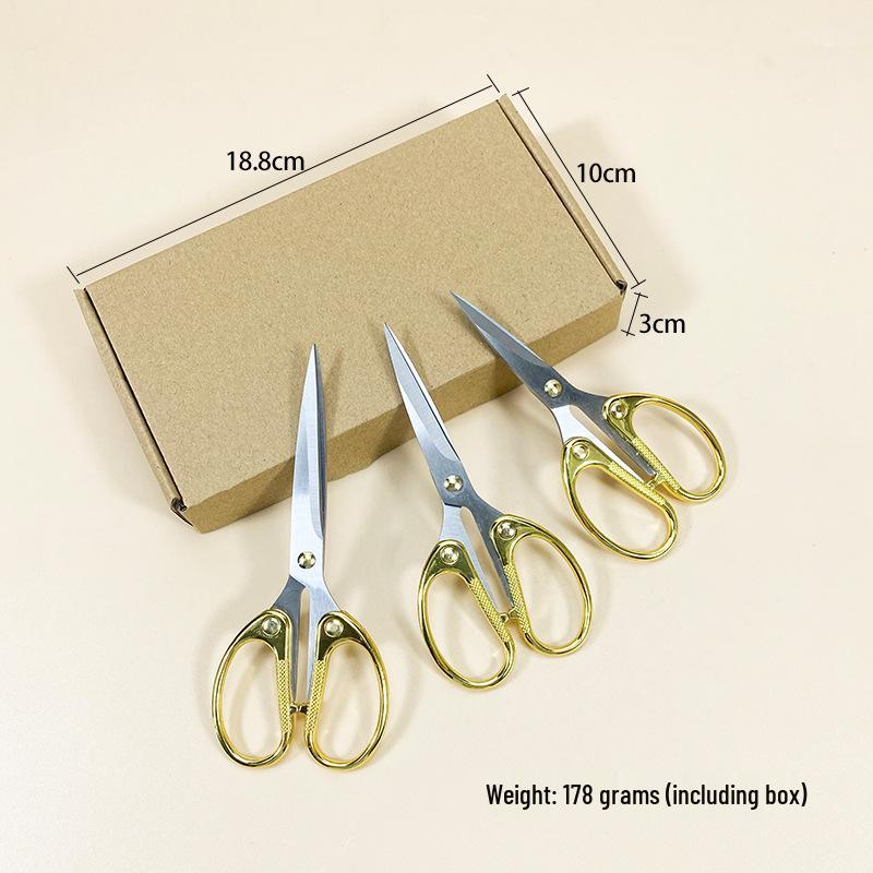 Zinc Alloy Mini Scissors: Stainless Steel, Pointed Embroidery & Thread Trimmer for Handcraft and Office Use