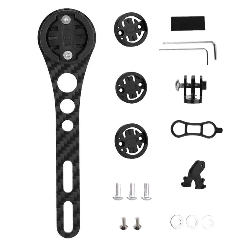 

Light weight Carbon Fibers Handlebars Mount Suit Durability Cycling Brackets for Enhancing Cycling Experience 1