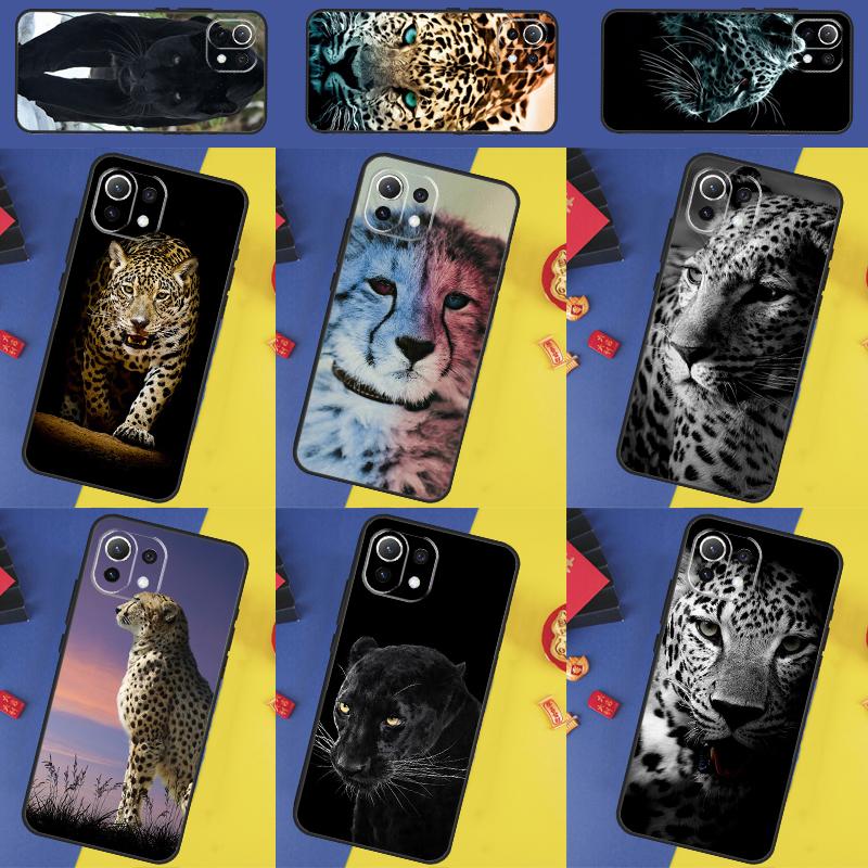 Cheetah Panther Snow Cheetah Case For Xiaomi 15 13 14 Ultra 14T 11T 12T 13T Pro POCO X7 Pro X3 X5 X6 F5 F6 M6 Pro Cover