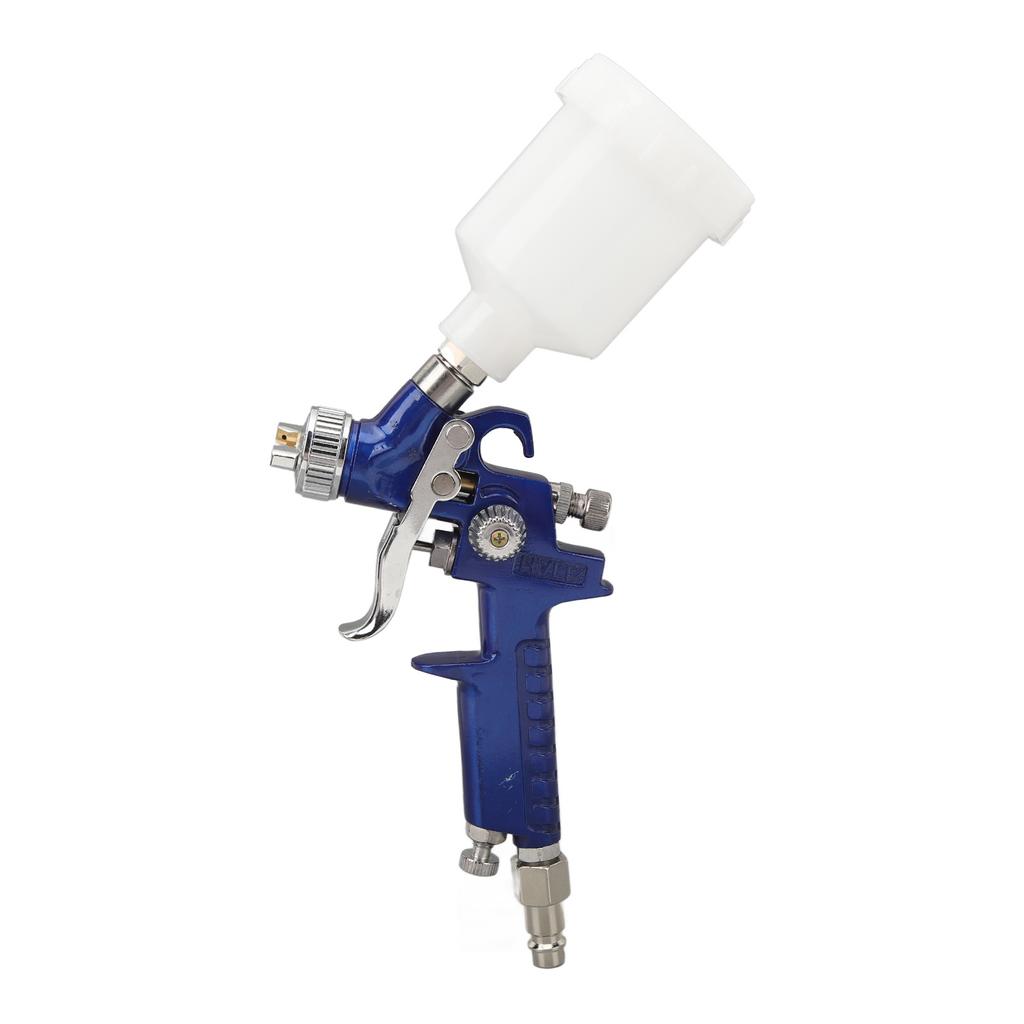 Air Spray Gun HVLP Gravity Feed Pneumatic Paint Sprayer Spraying Tool for Wood Metal Plastic