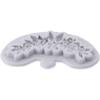 4.92*2.67 Inch Cake Decoration Molds Grey Pine Cone Print Cake Mould Fondant Molds  Bakery
