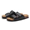 2026 New Spring and Summer New Men Cork Slippers Men Sandals and Slippers Hook and Loop Beach Shoes.