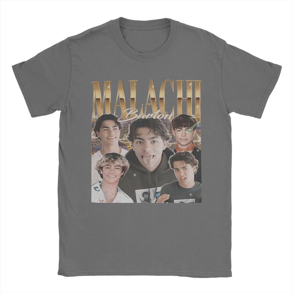 Men's Malachi Barton T Shirts  Cotton Clothing Vintage Short Sleeve Crew Neck Tee Shirt Original T-Shirt
