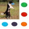 Assorted Tpr Frisbees Mix Of Colors Great For Training And Play Bite-resistant Pet Toy