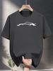 7.05 Oz of 100% Pure Cotton Print Short-Sleeve T-shirt