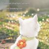 Cat Leash with Floral Adjustable Escape-Proof Harness for Outdoor Walks - Newcomer Discount: 5 Yuan