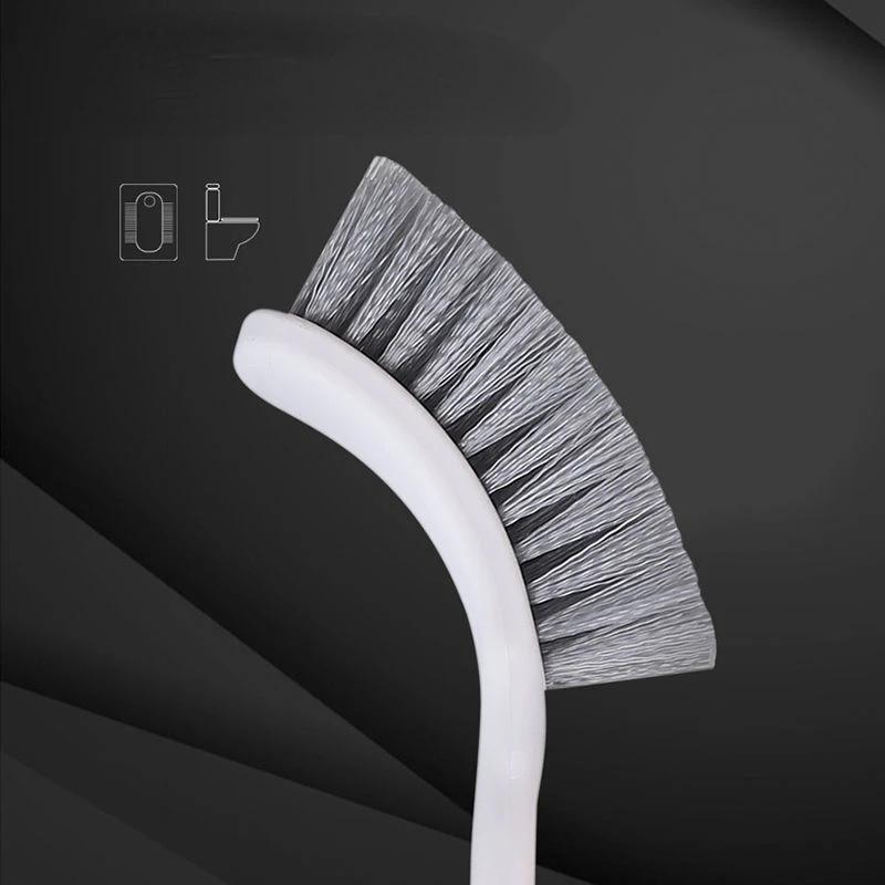 Household Extended Handle Toilet Brush for Cleaning Dead Corners. Toilet and Bathroom Cleaning Brushes Are Directly Supplied by