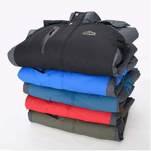 Outdoor Sports Jacket Men's Plus Velvet Thick Warm Loose Autumn and Winter Outfit Ski Outfit Soft Shell Plus Velvet Trousers Cover