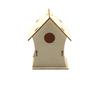 3pcs Minimalist Bird House Wooden Bird Cage Bird Raising Tool Bird Feeder  Outdoor