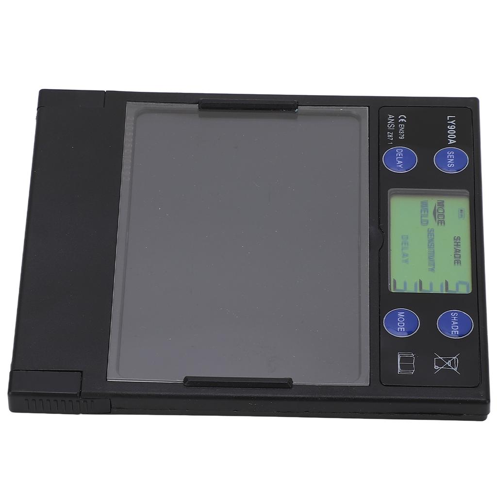 Solar Welding Lens Shade Automatic Darkening Digital Display Welder Helmet Filter Lens 100x67mm