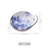 Japanese Ceramic Dish Seasoning Bowls, Heat-resistant Underglaze Colored Cute Bowl Dish, Creative Kitchen Utensils Dipping Dish