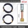 Air Conditioner Copper Connection Hose for Indoor/Outdoor Units - 1HP To 5HP Compatible, Weld-Free Design