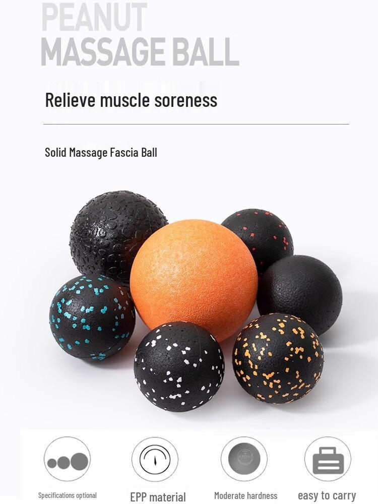 12CMEPP High Hardness Yoga Massage Ball for Fascia and Pelvic Floor Muscle Relaxation