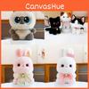 Plush Small Cat Toy Short Cotton Cuddly Doll Children Room Play Gift Festival