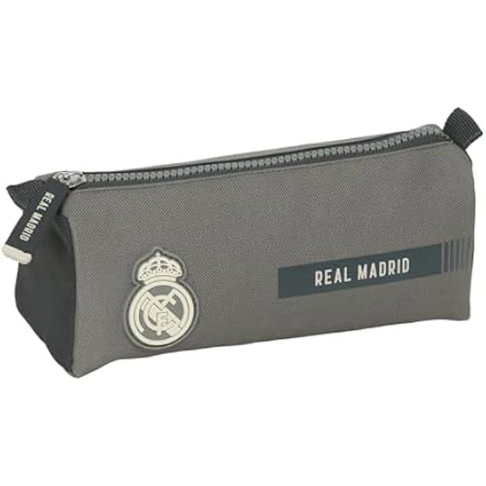 Trousse À Crayons - SAFTA - Real Madrid - Fermeture Éclair - Compartiment Pratique - Confortable