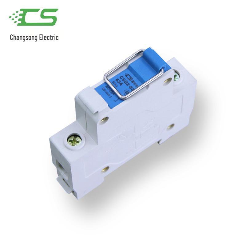 2P 63A Photovoltaic Manual Isolator & 4P 12 Knife Gate Circuit Breaker