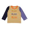 Lilly & Sid Childrens/Kids Slogan Stripes Top