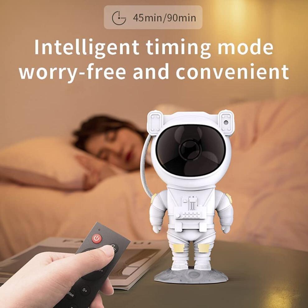 Astronaut Starry Galaxy Projector Night Light Lamp Space Nebula Star