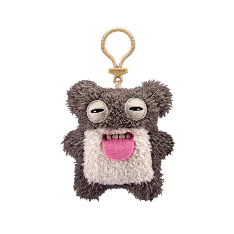 5th Gen Ugly Cute Teeth Monster Plush Keychain Cartoon Backpack Pendant Doll Accessory Gift