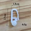  50 Pcs Curtain Hanging Ring Bed Hooks Sliding Window Track Universal Roller Curtains