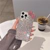 Girl bow rhinestone suitable for Apple 16 mobile phone case full diamond iPhone15Pro max luxury case