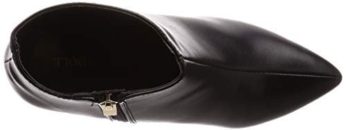 Liberty Doll 9014 Women's Pointed Toe Short Boots, Black PU, Size 23.0 cm, 2E